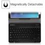 Fintie Keyboard Case for Samsung Galaxy Tab E 9.6 - Slim Fit PU Leather Stand Cover with Premium Quality [All-ABS Hard Material] Removable Wireless [Long Life Battery] Bluetooth Keyboard, Black