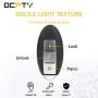 OCPTY 2X Uncut Keyless Entry Remote Control Key Fob Transmitter Replacement for Infiniti Nissan 1.6L 1.8L 2.0L 2.4L 2.5L 02-16 KBRASTU15 CWTWB1U415