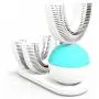 Automatic Sonic Teeth Whitening, with Two U-Shape Brush Head, IPX7 Waterproof Hands Free, Rechargeable 360° Ultrasonic Electric Toothbrush, for Adults