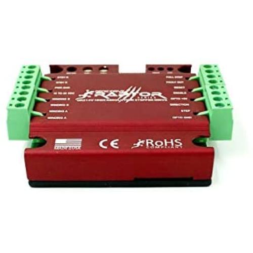 Geckodrive GR214V Bulletproof High Resolution Digital Stepper Motor Driver | 80VDC 7A NEMA 8-42 | High Torque | Featuring Short Circuit Protection | Made and Supported in the USA