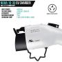 Lectron 240V 16 Amp Level 2 EV Charger with 21ft Extension Cord J1772 Cable & NEMA 10-30 Plug (UL-Certified)