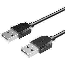 Havit 2-Feet USB 2.0 Type A Male to Type A Male Cable, Black (1pack)