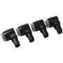 JDMSPEED New Set of 4 Pcs Rear Bumper Backup Parking Sensor w/O-Ring Replacement for 25961317 15239247