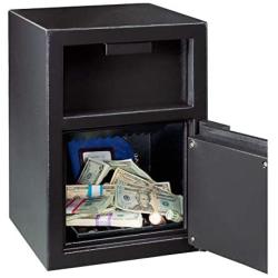 SentrySafe Depository Safe, Large Digital Money Safe, 0.94 Cubic Feet, DH-074E