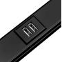 Wiremold BK20GB506TRUSB Legrand - Plugmold Multioutlet System with USB-Black (5 Feet)