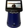 Wolverine Titan 8-in-1 20MP High Resolution Film to Digital Converter with 4.3'' Screen and HDMI Output, Worldwide Voltage 110V/240V AC Adapter & 32GB SD Card (Bundle) (Blue)
