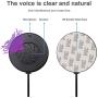 CallToU Window Speaker Intercom System,Dual Way Anti-Interference Intercommunication Microphone Talk Through Glass Window,for Business,Bank,Office,Hospital,Counter,Store,Station,School and More