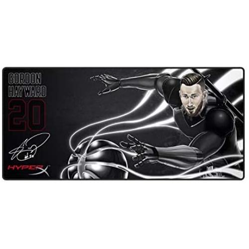 HyperX Fury S - Gordon Hayward Limited Edition Pro Gaming Mouse Pad, Cloth Surface Optimized for Precision, Stitched Anti-Fray Edges, X-Large 900x420x4mm