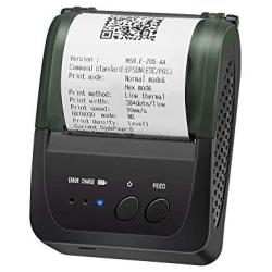 Bluetooth Thermal Receipt Printer, LOSRECAL Portable Personal Bill Printer, Mini Wireless 58mm Mobile Printer Compatible with Android/Windows, DO NOT Support Square/iOS/ipad/iPhone
