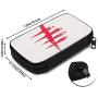 Hxuedan Dead by Daylight The Data Cable Storage Bag is A Portable and Independent Design SuitableVFor Travelers to Place The Data Cable, Earphone and Electronic Product Data Cable Storage Bag