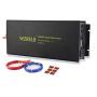 WZRELB Power Inverter 2000w Pure Sine Wave Inverter 24v 120v DC AC Converter