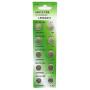 SKOANBE 10PCS AG13 LR44 303 A76 357 SR44 1.5V Battery Button Coin Cell Batteries