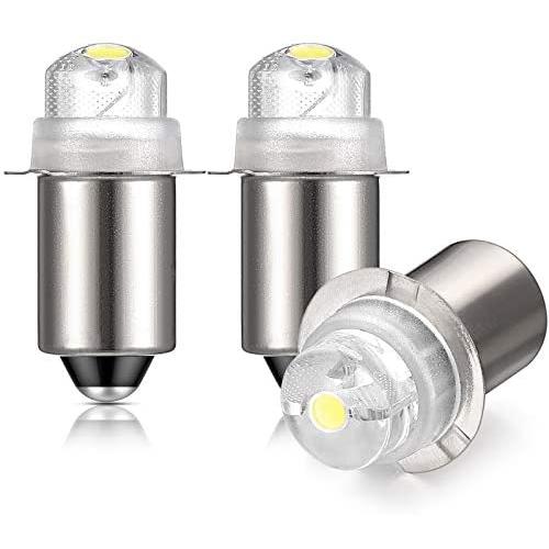 30 Lumen 3-Volt LED Replacement Bulb Flashlight Bulbs LED Torch Flashlight Bulb with 10 Year Lifespan, 41-1643 (3)