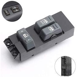 CENTAURUS Master Power Window Switch - Front Left Driver Side Replacement for 1999-2002 Chevy Silverado Sierra 1500 2500 HD 3500-15047637