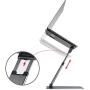 Ergonomic Laptop stand for desk, Adjustable height up to 20'', Laptop riser computer stand for laptop, Portable laptop stands, Fits MacBook, Laptops 10 15 17 inches, Laptop holder and Laptop desk stand
