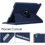Fintie Rotating Case for New iPad 8th Gen (2020) / 7th Generation (2019) 10.2 Inch - [Built-in Pencil Holder] 360 Degree Rotating Smart Protective Stand Cover with Auto Sleep/Wake, Navy