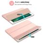 MoKo Case Fit 2018/2017 iPad 9.7 5th / 6th Generation - Slim Lightweight Smart Shell Stand Cover with Translucent Frosted Back Protector Fit iPad 9.7 Inch 2018/2017, Rose Gold(Auto Wake/Sleep)