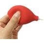 Mini Squeeze Ball Pump Duster Ear Mold Cleaner Dust Cleaner Air Blower for Hearing Aids, Camera Lens, Watch Computer Laptop, DSLR Camera Lens Keyboard, Computer PC Parts (Red(Plastic))