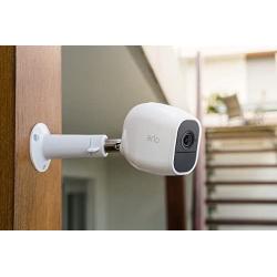 Arlo Pro 2 Home Security Camera System (2 pack) with Siren, Wireless, Rechargeable, 1080p HD, Audio, Indoor or Outdoor, Night Vision, Compatible with Alexa (VMS4230P) (Renewed)