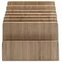 MobileVision Bamboo Device Organizer for Smartphones, Tablets and Laptops, 7 Slots with Extra Wide Slots for Laptops