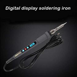 Soldering Adjustable Digital Display Soldering Iron Constant Temperature Internal-heated Soldering Iron Set For Electronic Product Repair - (Plug Type: EU)