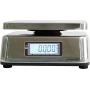 VisionTechShop TVS Portion control Stainless steel Washdown Scale, Lb/Oz/Kg/g Switchable, Low Profile Design, 12lb Capacity, 0.002lb Readability, Dual Display, NTEP Legal for Trade