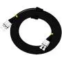 Jeirdus 5M FC to FC FC-FC Outdoor Armored Duplex 9/125 SM Fiber Optic Cable Jumper Optical Patch Cord 5Meters 16ft Singlemode