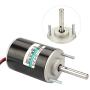 12V/24V 30W CW/CCW Permanent Magnet DC Motor Reversible Electric Gear Motor High Speed Low Noise for DIY Generator XD-3420 (24V 6000RPM)