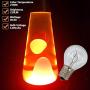 6 Pack S11 E17 Base 25 Watt Bulbs for Lava Lamps,Replacement Bulbs for Lava Lamps,Glitter Lamps