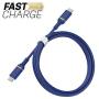OtterBox Performance Fast Charge Cable USB-C to USB-C 3.3FT - Blue (78-80239)