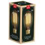 Globe Electric 01321, E26 Standard Base, 220 Lumens 60W Vintage Edison S60 Squirrel Cage Incandescent Filament Light Bulb, 1 Pack