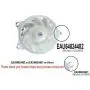New EAU64824402 Original Version Compatible/Replacement Part by OEM Mania for Refrigerator Motor Assembly