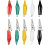 KAIWEETS 30PCS Alligator Clips with Wires Test Leads Set Soldered Current Probe Wires for Circuit Connection/Electrical Testing, Suitable for Experiments/Fluke/AstroAI/Etekcity/Crenova (30 PCS)