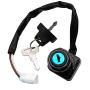 KIPA Key Ignition Switch For KAWASAKI Prairie 360 KVF360 KVF 360 4x4 2003-2012, KLF300 B17 BAYOU 300 2004, KFX450R 2008-2014, KVF400 Prairie 400, ATV OEM Part # 27005-1229 2-Positions