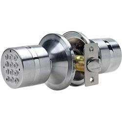 TurboLock TL99 Bluetooth Smart Lock for Keyless Entry with App | Share & Delete Unlimited eKeys on Demand | Beautiful Finish, Simple Installation, Weather-Ready Craftsmanship. (Silver)