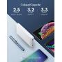 Upgraded Power Bank RAVPower 16750mAh Portable Charger Ultra-Compact External Battery Pack with 4.5A Max Output Phone Charger 2 USB Ports & Flashlight for iPhone 12 11 SE Samsung Galaxy S20 White