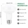 Flood Light Bulb, E26 Base, BR25 LED Bulb for Indoor/Outdoor Downlight Recessed Can Light, Dimmable, 9W=75W, 2700K Warm White Bulb, 900LM, 4-Pack