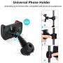 Selfie Ring Light with Tripod Stand & Cell Phone Holder for Live Stream/Makeup, UBeesize Mini Led Camera Ringlight for YouTube Video/Photography