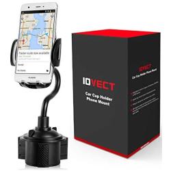 Cup Phone Holder for car Universal Adjustable Gooseneck Portable Cup Holder Car Mount for iPhone X / 8/8+ / 7/7 Plus / 6/6+, Samsung (Style2)