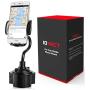 Cup Phone Holder for car Universal Adjustable Gooseneck Portable Cup Holder Car Mount for iPhone X / 8/8+ / 7/7 Plus / 6/6+, Samsung (Style2)