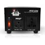 Step Up and Down Converter - 100 Watt Voltage Converter Transformer w/ USB Charging Port, UK Power Adapter, AC 110 / 120 to 220 / 240 Volt Vice Versa, 110V/120V/220V/240V Input Voltage - Pyle PVTC120U