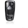 M.JVisun Genuine Carbon Fiber Key Fob Cover for Audi A4 A4L A5 A6 A7 A8 Q5 Q7 R8 RS Q3 RS4 RS5 RS7 S4 S5 S6 S7 S8 SQ5 SQ7 TT TTS TT-RS Smart Car Remote Key, Car Key Fob Case for Men Women - Black
