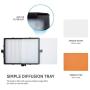 Fovitec 2-Light Ultra-Bright 1200 LED Daylight Panel Kit with Cases & Stands, 5600K, 95+ CRI, for Portraits, Product Photos, Vlogging, Video Production, Green Screen Chroma Key, & Live Streaming