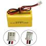 GLESOURCE BL93NC487 Battery 4.8v Emergency Exit Sign Battery Light Fixture Ni-Cd Battery 1100mAh Compatible with BAA48R Emerlight Daybright at-Lite BL93NC484 BL93NC485 4-TD-800AA-HP(2 Pack)