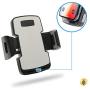 Saza Electronics S005 Universal ABS Air Vent Car Phone Holder, On Dashboard GPS Mount - Universal Non Slip Car Cell Phone Holder, for Samsung, iPhone, LG, Nokia, Huawei Smart Phone