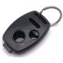 Cutting Not Required - Replacement Key Fob Keyless Entry Remote Shell Case for Honda Civic/Accord/CR-V/Fit/Odyssey/Pilot/Ridgeline/CR-Z Car Key Fob Cover (1 Black + 1 Blue)
