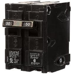 Q250 50-Amp Double Pole Type QP Circuit Breaker
