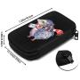 Hxuedan Watercolor Hedgehog The Data Cable Storage Bag is A Portable and Independent Design SuitableVFor Travelers to Place The Data Cable, Earphone and Electronic Product Data Cable Storage Bag