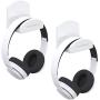TotalMount for Headphones – Will Not Damage Your Wall with Screws or Permanent Adhesive (Premium White – Two Pack)