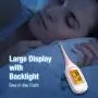 Easy@Home Smart Basal Thermometer, Large Screen and Backlit, FSA Eligible, Period Tracker with Premom(iOS & Android) - Auto BBT Sync, Charting, Coverline & Accurate Fertility Prediction #EBT-300 Easy@Home Smart Basal Thermometer, Large Screen and Backlit, FSA Eligible, Period Tracker with Premom(iOS & Android) - Auto BBT Sync, Charting, Coverline & Accurate Fertility Prediction #EBT-300
